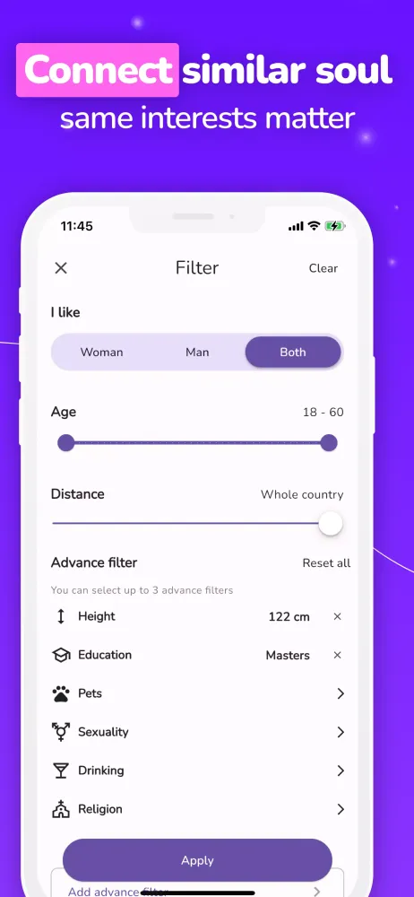 Captures d'écran de Ravi: Video Chat, Meet Singles