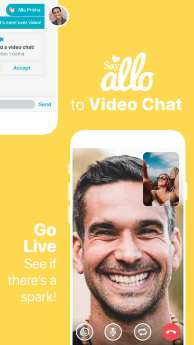 Tangkapan layar Say Allo: Dating App