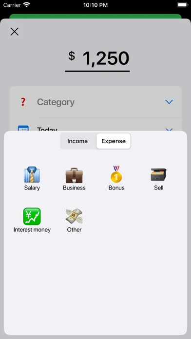 ภาพหน้าจอของ Money Note - Expense Tracker