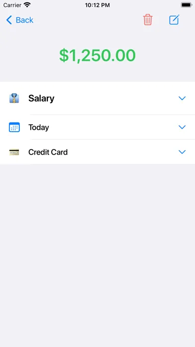 ภาพหน้าจอของ Money Note - Expense Tracker