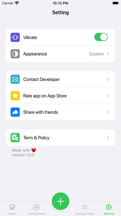 ภาพหน้าจอของ Money Note - Expense Tracker