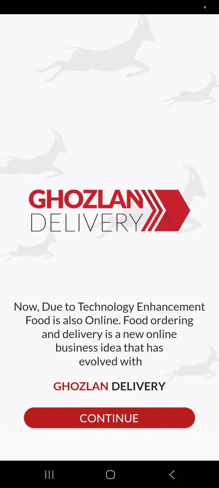 Ghozlan Delivery স্ক্রিনশট
