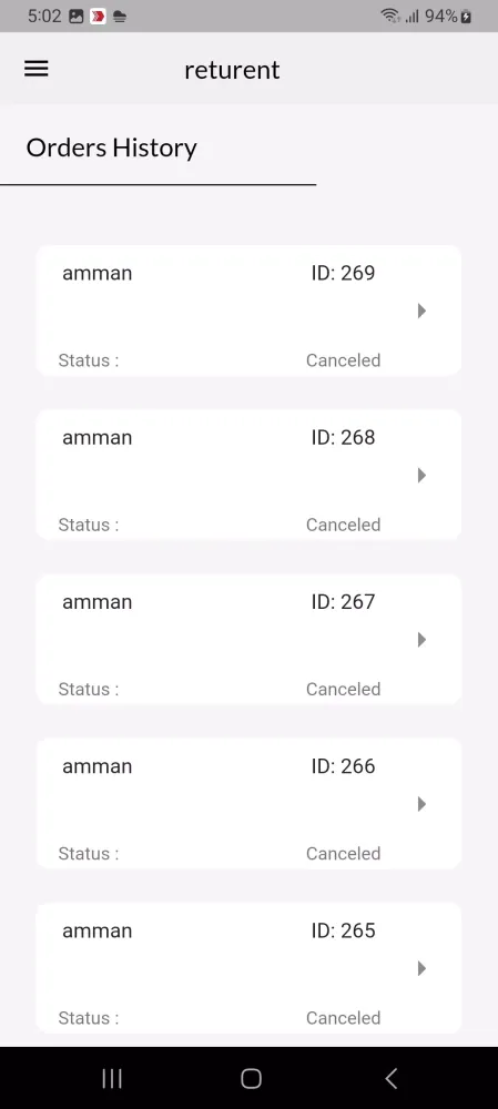 Ghozlan Delivery স্ক্রিনশট