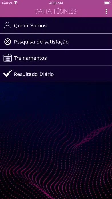 Capturas de tela do DATTA BÜSINESS