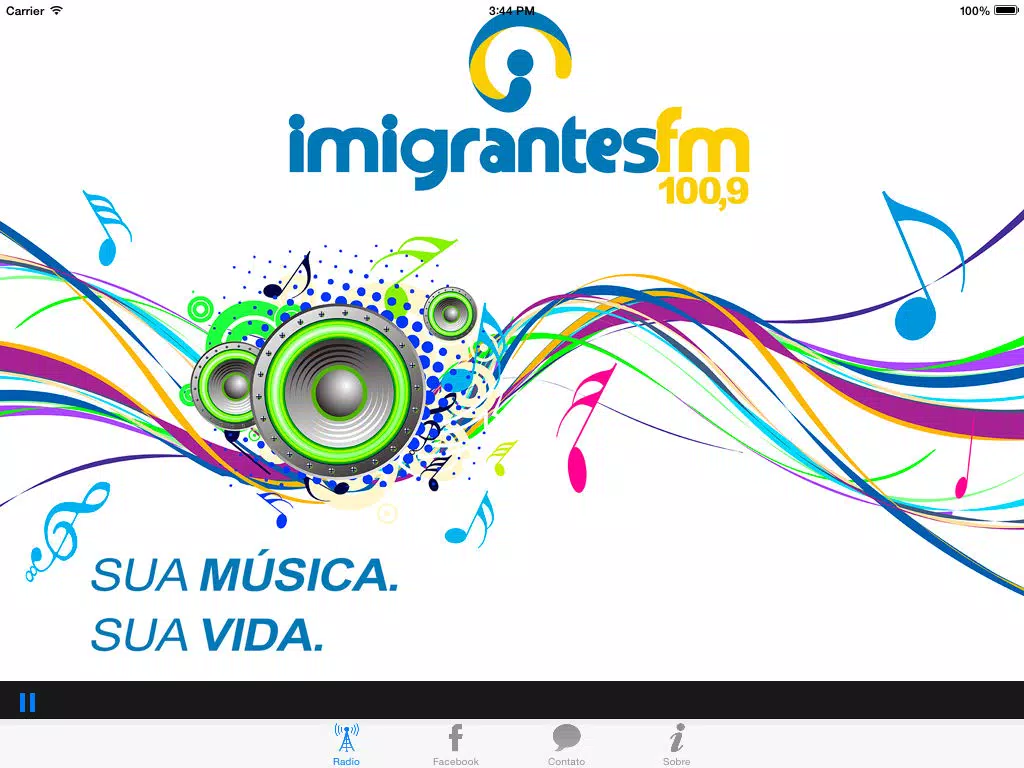 Capturas de pantalla de Imigrantes FM iPad 