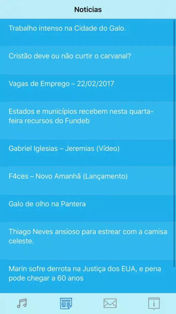 Radio Nossa Onda Ekran Görüntüleri