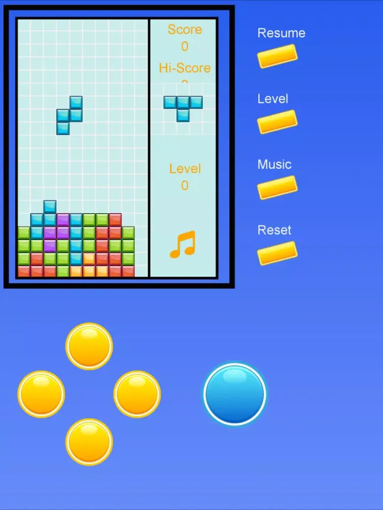 ภาพหน้าจอของ Brick classic in color iPad 