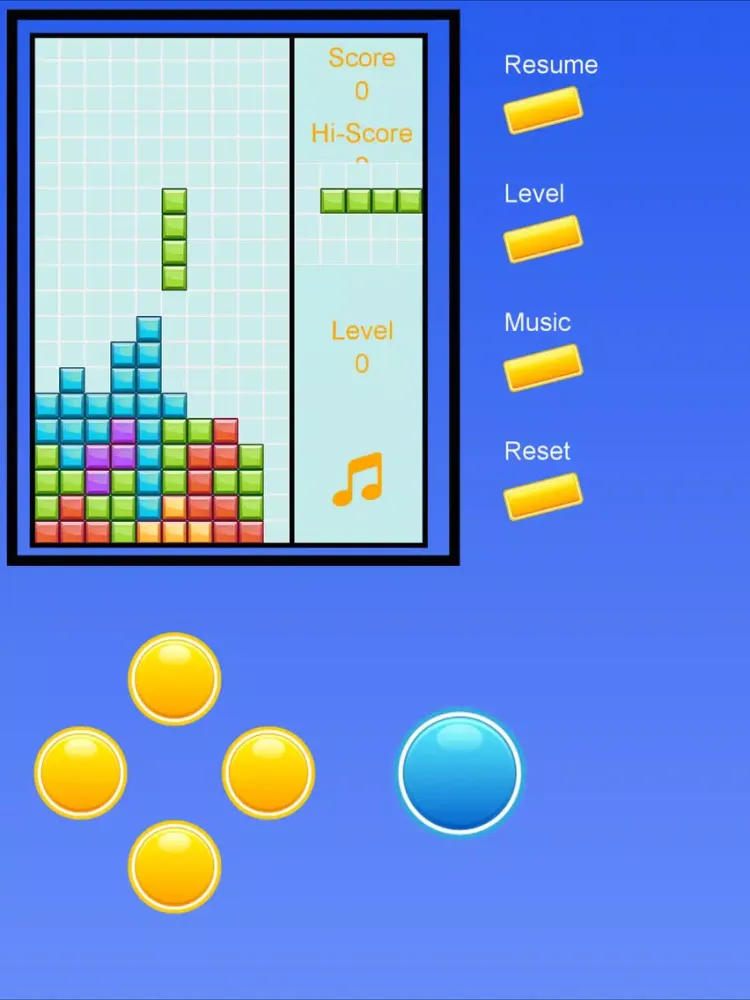 ภาพหน้าจอของ Brick classic in color iPad 