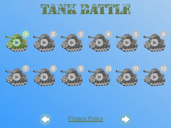 Tank Battle 2016 - Tank Combat iPad  스크린샷