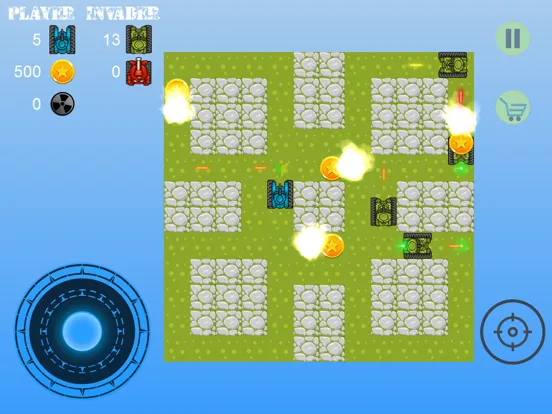 Tank Battle 2016 - Tank Combat iPad  스크린샷