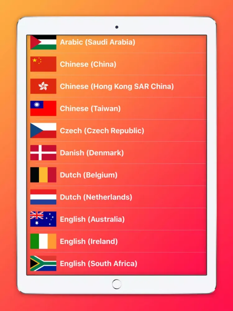 ภาพหน้าจอของ Translate Your Voice iPad 