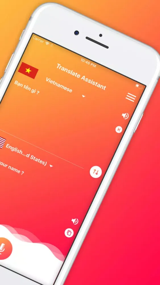 ภาพหน้าจอของ Translate Your Voice