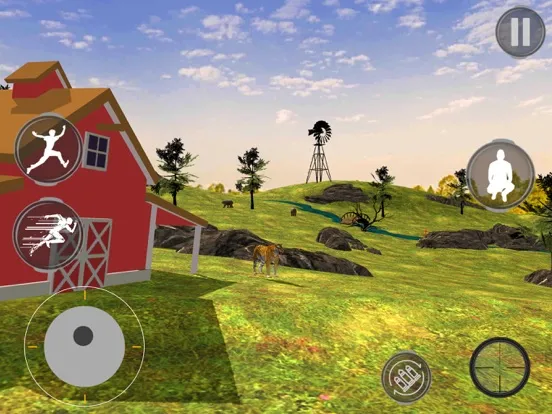 Wild Sniper Animal Hunting 3D iPad 应用截图
