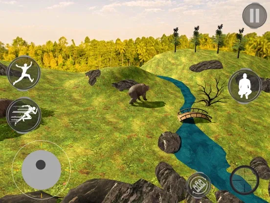 Wild Sniper Animal Hunting 3D iPad 应用截图