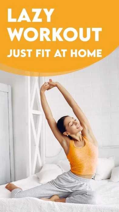 Tangkapan skrin Lazy Workout: Just Fit at Home