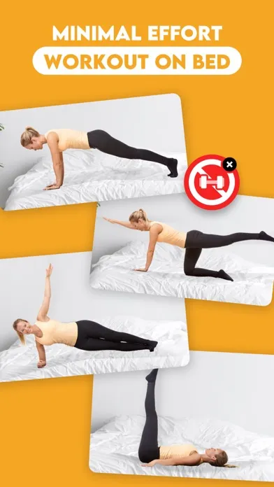Tangkapan skrin Lazy Workout: Just Fit at Home