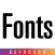 Fonts & Keyboard ◦