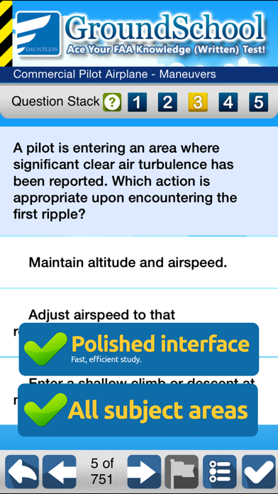 FAA Commercial Pilot Test Prep應用截圖