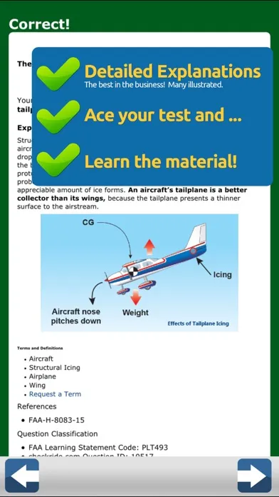 FAA Commercial Pilot Test Prep应用截图