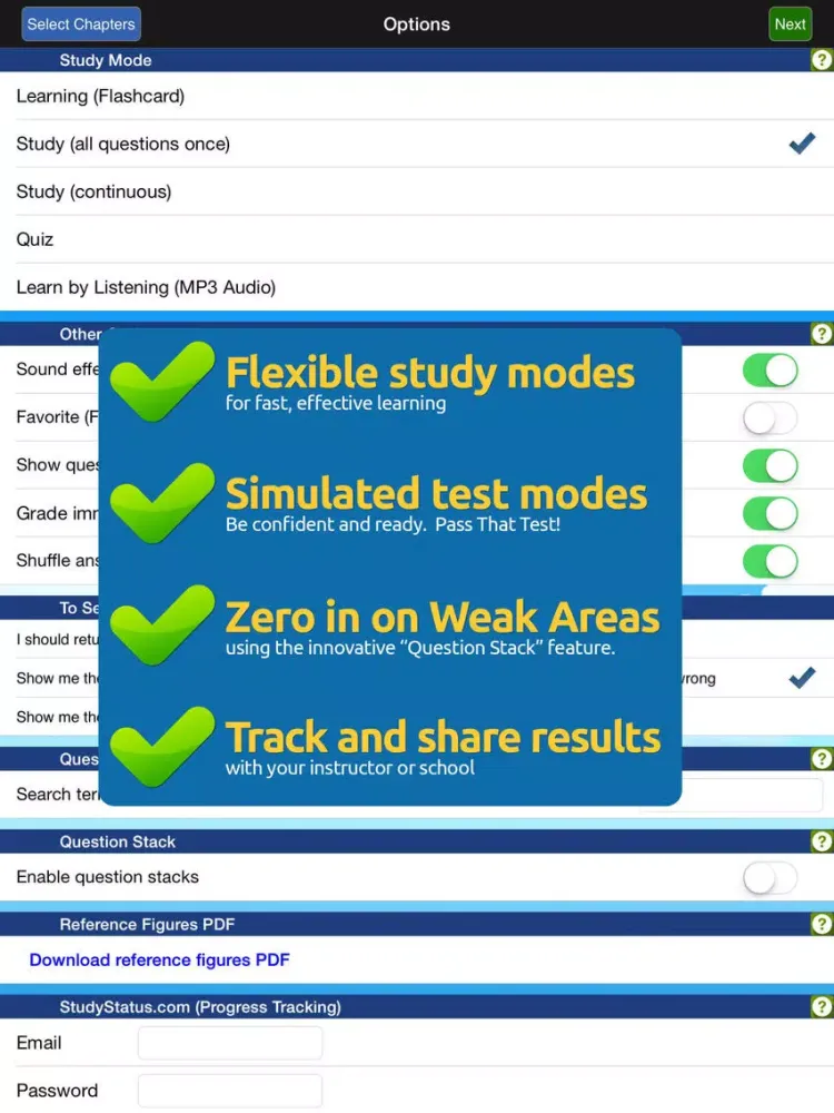 FAA Flight Engineer Test Prep iPad  Screenshots