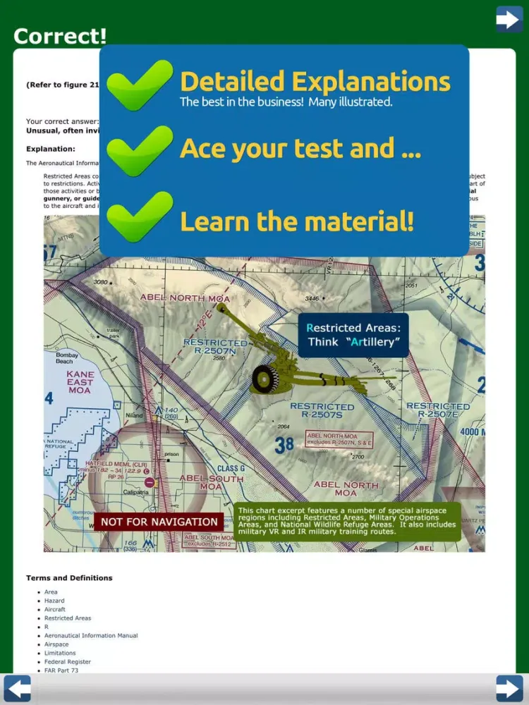 FAA Sport Pilot Test Prep iPad 應用截圖
