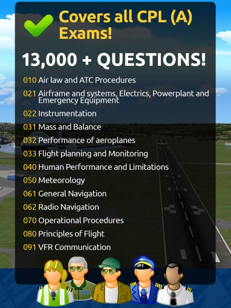 EASA CPL Pilot Exam Prep iPad  سکرین شاٹس