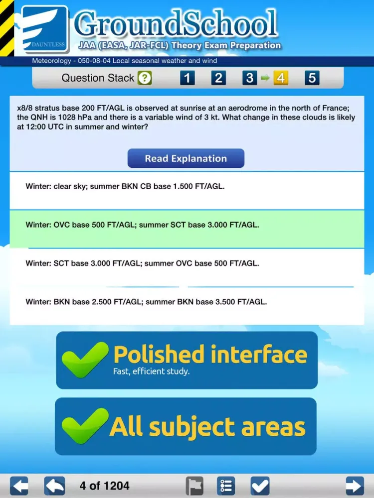 EASA CPL Pilot Exam Prep iPad  سکرین شاٹس
