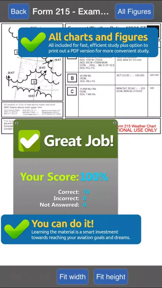 UK PPL and IMC Rating Screenshots