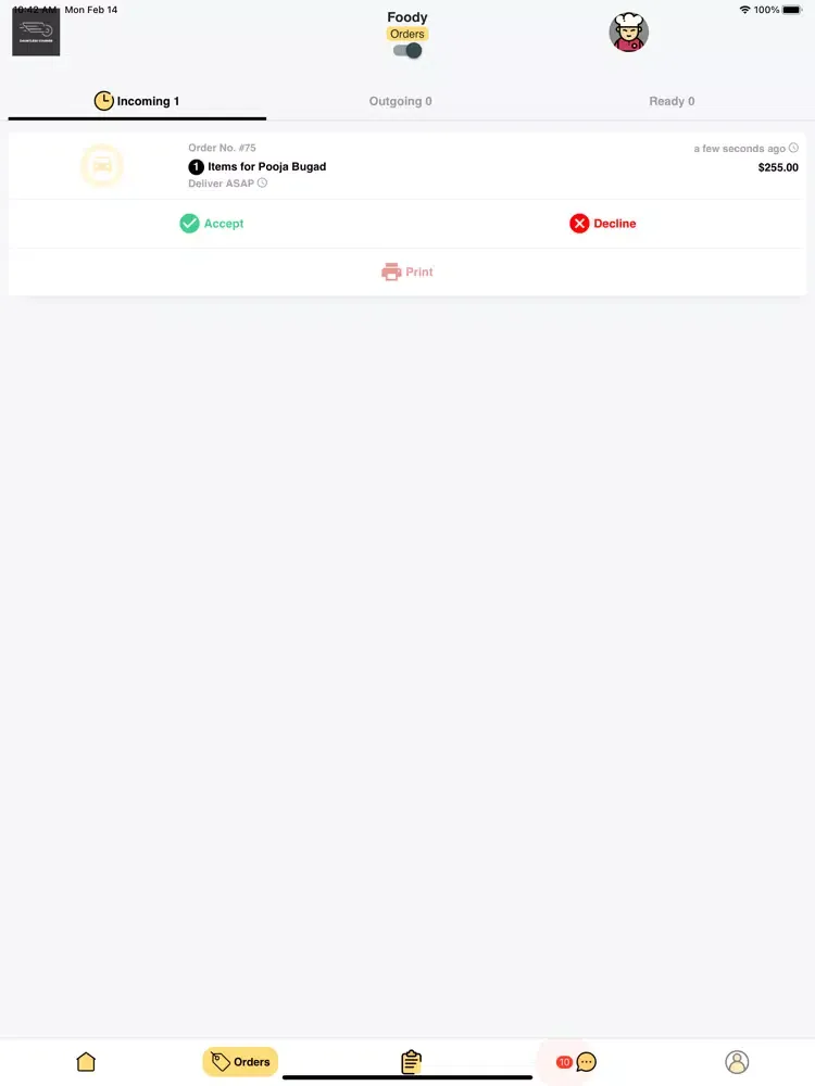 Dauntless VendorApp iPad  স্ক্রিনশট