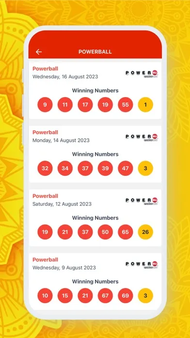 Скриншоты Lottery Global