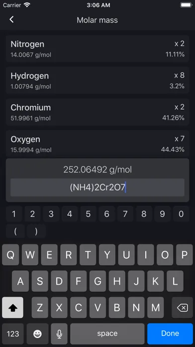 Zrzuty ekranu Periodic table: Chemistry 2019