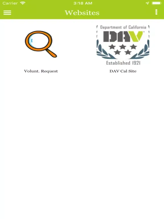 DAV California iPad 应用截图