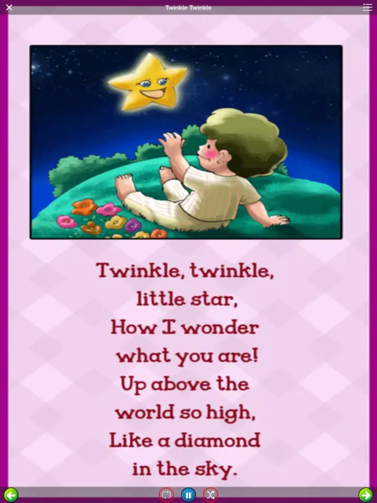 Tangkapan layar Nursery rhyme for kids iPad 