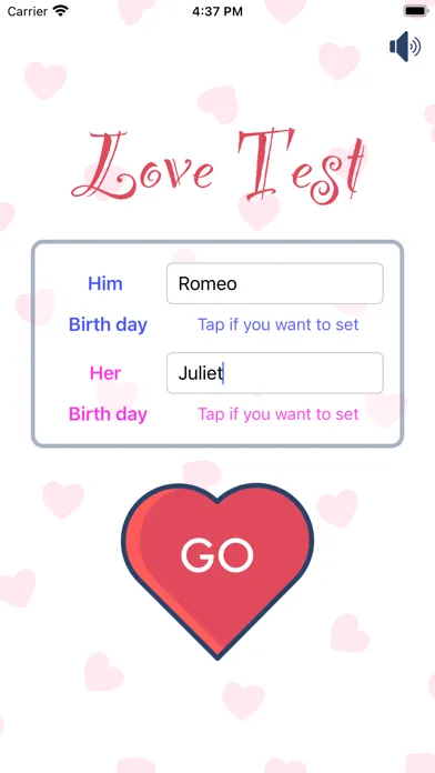 Love Test: relationship test Screenshots