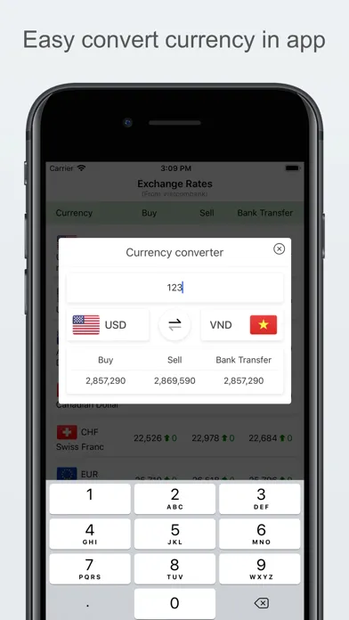 Captures d'écran de Exchange rates & gold prices