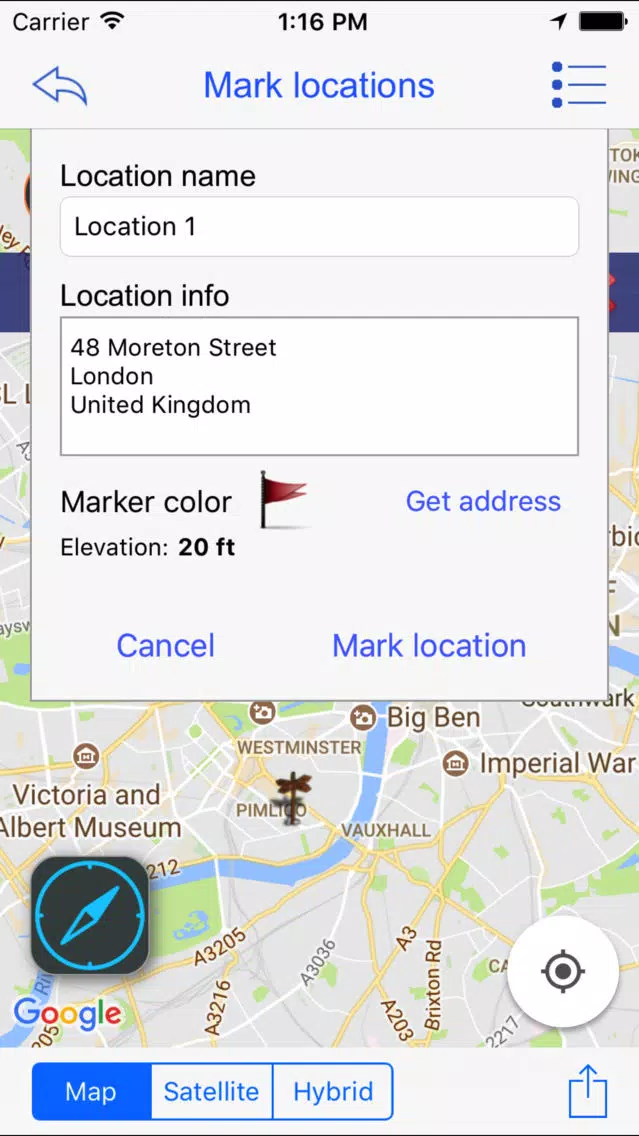 Capturas de pantalla de GPS Venture