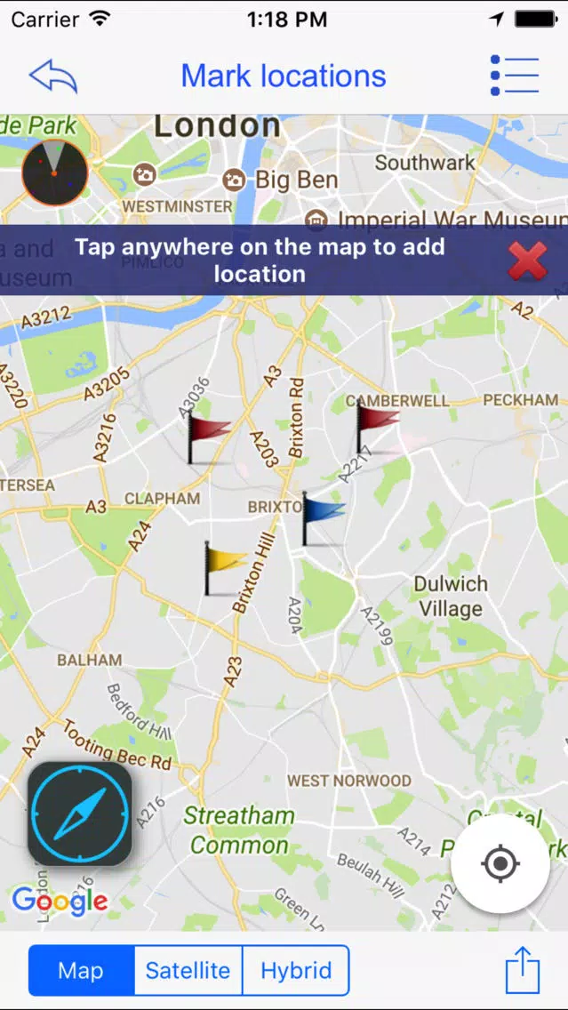 Capturas de pantalla de GPS Venture