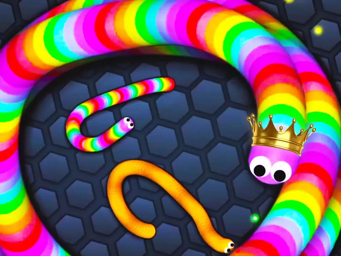 Snake Scream - Hungry Color Wormate iPad  स्क्रीनशॉट