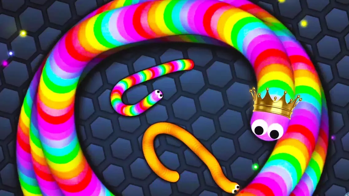 Snake Scream - Hungry Color Wormate स्क्रीनशॉट