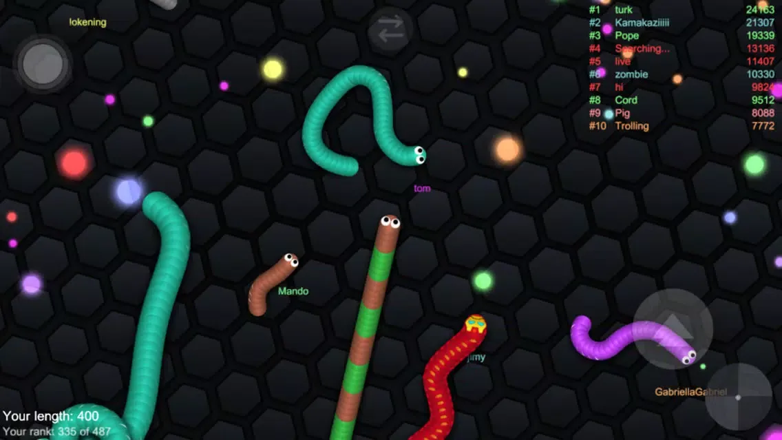 Snake Scream - Hungry Color Wormate स्क्रीनशॉट