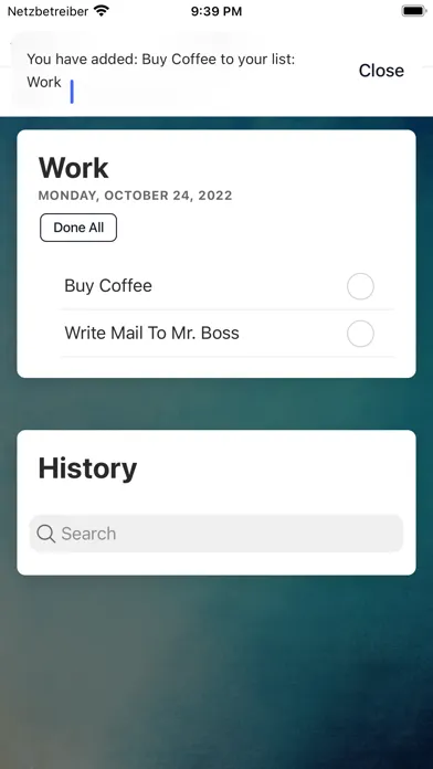 Tangkapan layar ToDo List - Organise your todo