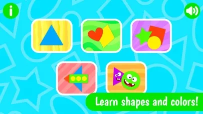 Zrzuty ekranu Learn Shapes with Dave and Ava