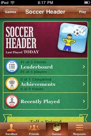 Soccer Header应用截图