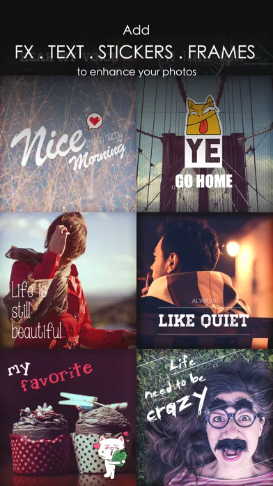 Tangkapan skrin PicsStudio - Get photo likes with popular effects