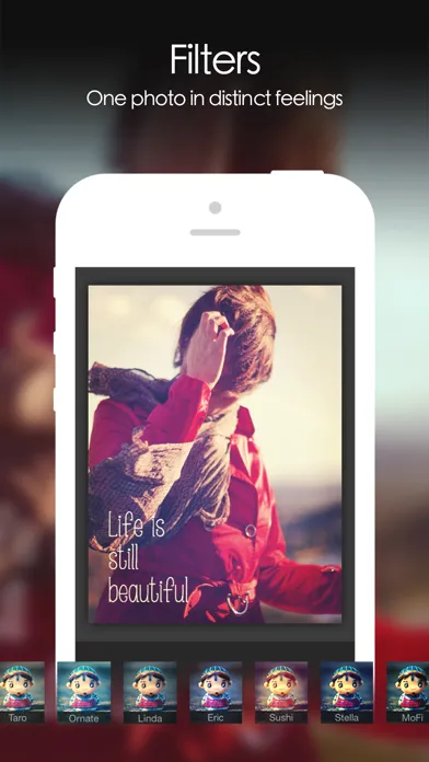 Tangkapan skrin PicsStudio - Get photo likes with popular effects