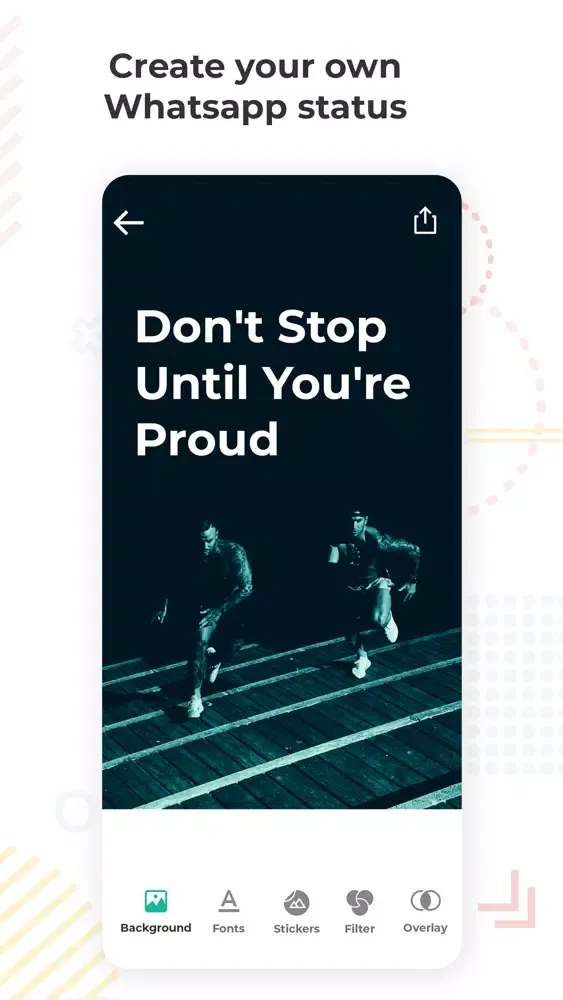Screenshot di Status maker for Whatsapp