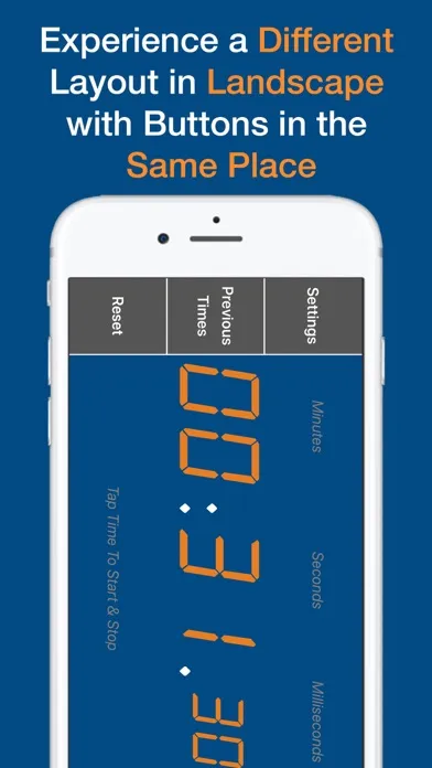 Big Tap Digital Stopwatch स्क्रीनशॉट