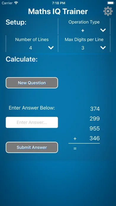Maths IQ Trainer स्क्रीनशॉट