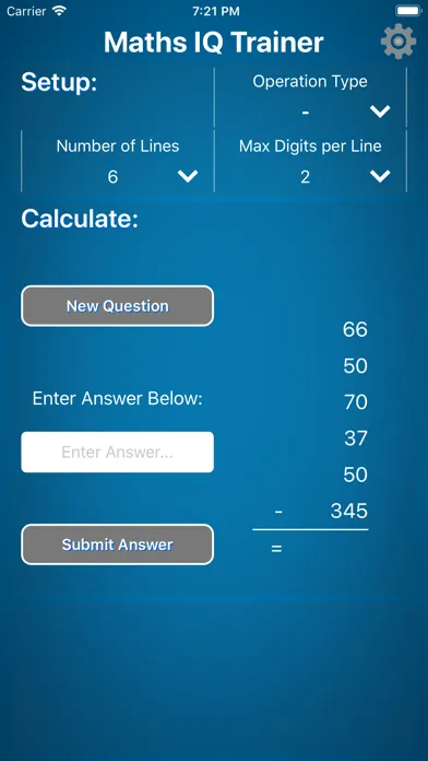 Maths IQ Trainer स्क्रीनशॉट