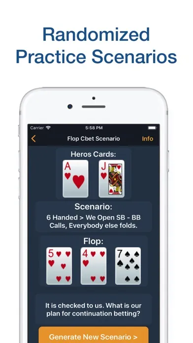 Poker Caddy - Quizzes & Tools 스크린샷